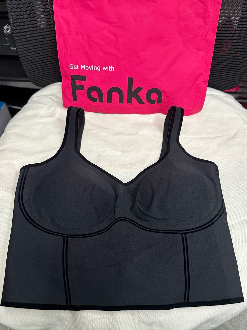 Fanka lift and curve bra tank